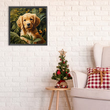 Load image into Gallery viewer, Diamond Painting - Full Round - golden retriever puppy (30*30CM)
