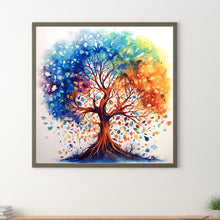 Load image into Gallery viewer, Diamond Painting - Full Round - colorful tree (30*30CM)
