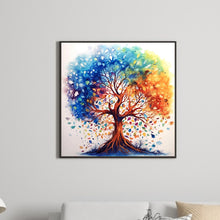 Load image into Gallery viewer, Diamond Painting - Full Round - colorful tree (30*30CM)
