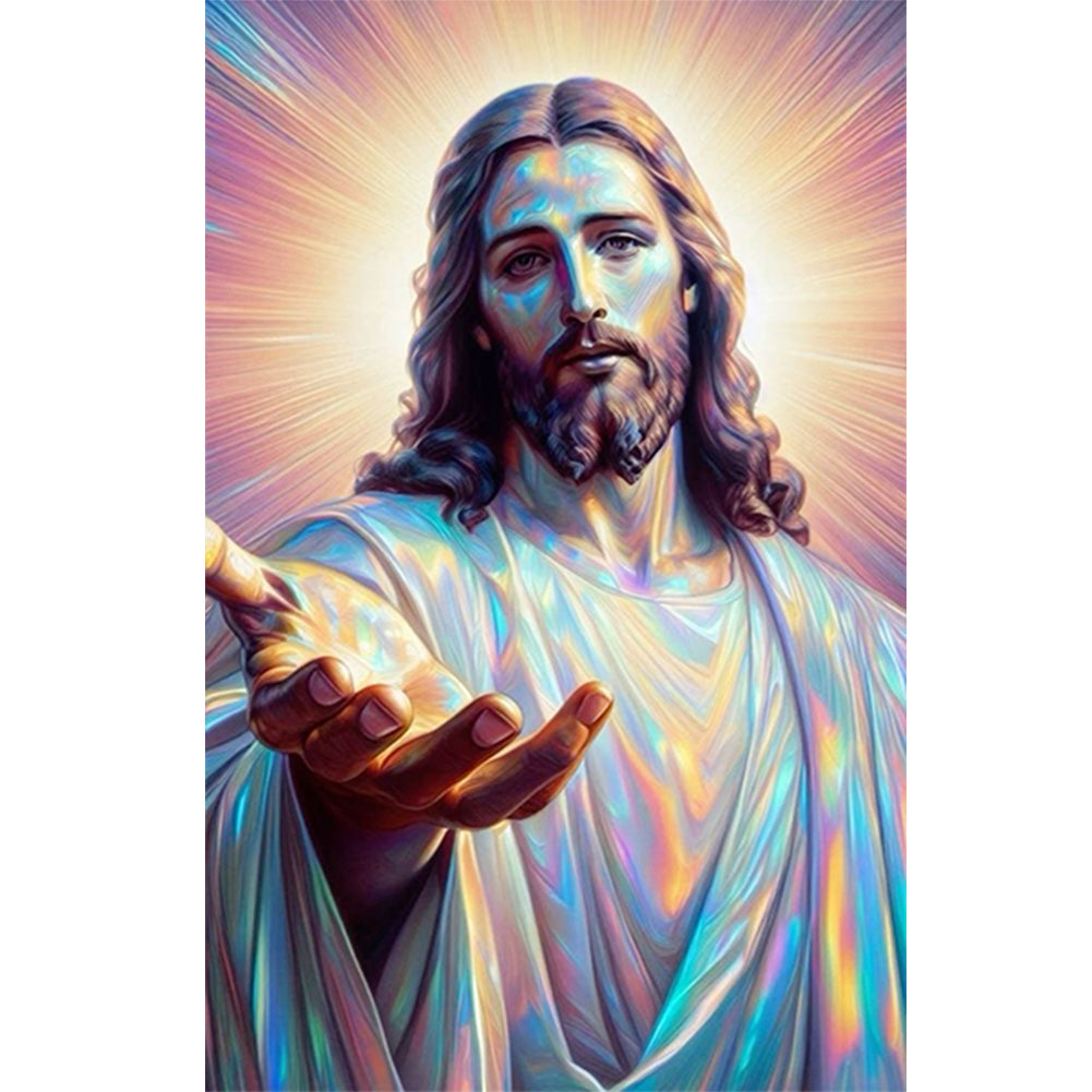 Diamond Painting - Full Round - Jesus' saving hand (40*60CM)