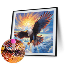 Load image into Gallery viewer, Diamond Painting - Full Round - soaring eagle (30*30CM)
