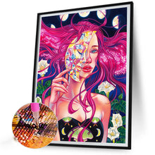 Load image into Gallery viewer, Diamond Painting - Full Round - moon girl (40*50CM)
