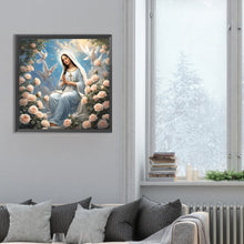 Load image into Gallery viewer, Diamond Painting - Full Round - virgin mary (30*30CM)
