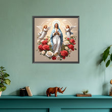 Load image into Gallery viewer, Diamond Painting - Full Round - virgin mary (30*30CM)
