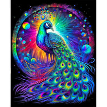 Load image into Gallery viewer, Diamond Painting - Full Round - Colorful peacock (40*50CM)
