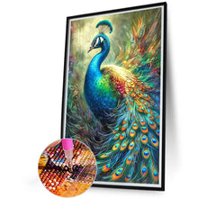 Load image into Gallery viewer, Diamond Painting - Full Round - Peacock and grass (40*60CM)
