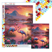 Load image into Gallery viewer, Diamond Painting - Full Square - flamingo (30*40CM)

