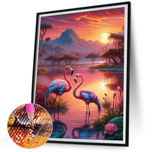 Load image into Gallery viewer, Diamond Painting - Full Square - flamingo (30*40CM)
