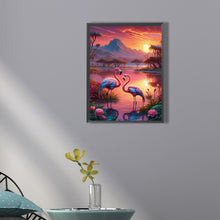 Load image into Gallery viewer, Diamond Painting - Full Square - flamingo (30*40CM)
