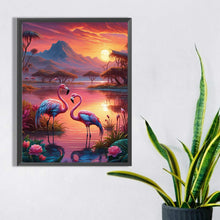 Load image into Gallery viewer, Diamond Painting - Full Square - flamingo (30*40CM)
