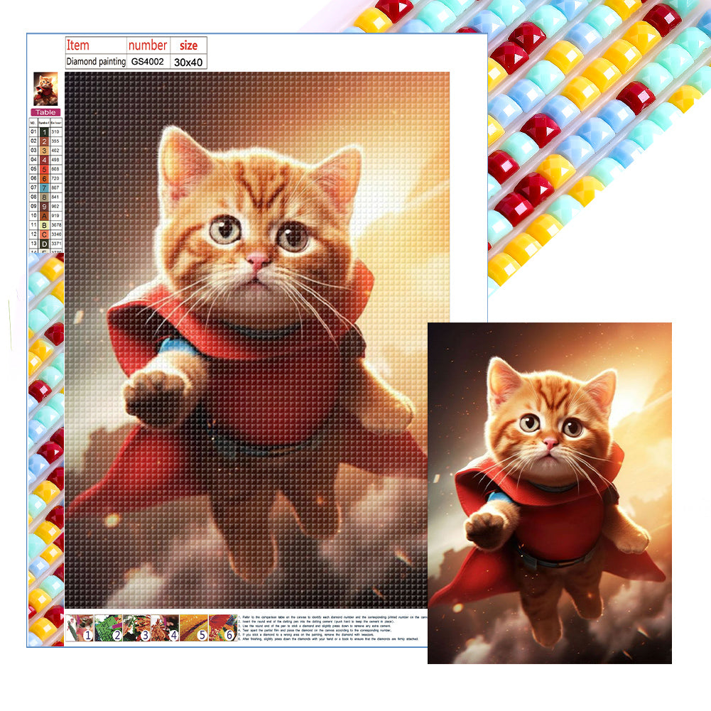 Diamond Painting - Full Square - kitten (30*40CM)