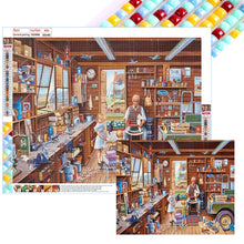 Load image into Gallery viewer, Diamond Painting - Full Square - Cozy tool room (50*40CM)
