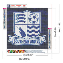 Load image into Gallery viewer, Diamond Painting - Full Round - Southend team logo (30*30CM)
