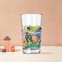 Load image into Gallery viewer, 4 Pcs Animal Cartoon Diamond Sticker Girl Queen Diamond Painting Sticker for Cup
