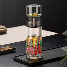 Load image into Gallery viewer, 4 Pcs Animal Cartoon Diamond Sticker Girl Queen Diamond Painting Sticker for Cup
