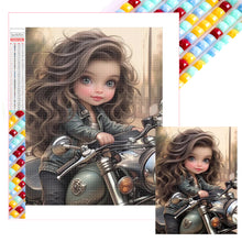 Load image into Gallery viewer, Diamond Painting - Full Square - sweet cool girl (30*40CM)
