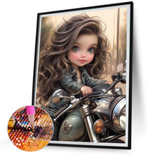 Load image into Gallery viewer, Diamond Painting - Full Square - sweet cool girl (30*40CM)
