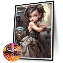Load image into Gallery viewer, Diamond Painting - Full Square - sweet cool girl (30*40CM)
