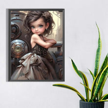 Load image into Gallery viewer, Diamond Painting - Full Square - sweet cool girl (30*40CM)
