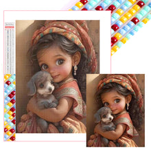 Load image into Gallery viewer, Diamond Painting - Full Square - Cute girl character series (40*50CM)
