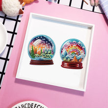 Load image into Gallery viewer, 8 Pcs Diamond Painting Magnets Refrigerator for Adult Kid (Rainbow Crystal Ball)
