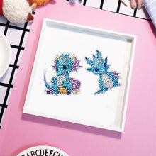 Load image into Gallery viewer, 6 Pcs Diamond Painting Magnets Refrigerator for Adults Kids (Blue Pterosaur)
