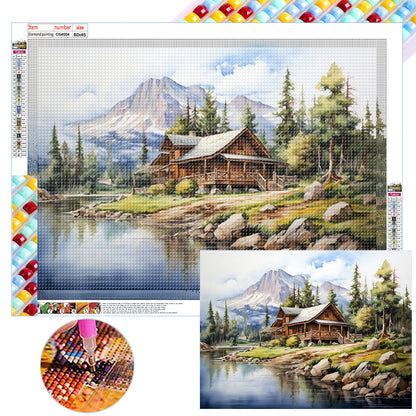 Diamond Painting - Full Square - country house (45*60CM)
