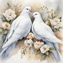 Load image into Gallery viewer, Diamond Painting - Full Round - Pigeon (30*30CM)
