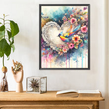 Load image into Gallery viewer, Diamond Painting - Full Round - Love and colorful bird (30*40CM)
