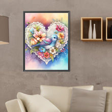 Load image into Gallery viewer, Diamond Painting - Full Round - Hearts and birds (30*40CM)
