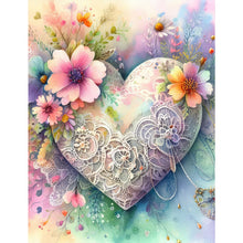 Load image into Gallery viewer, Diamond Painting - Full Round - love flower (50*60CM)

