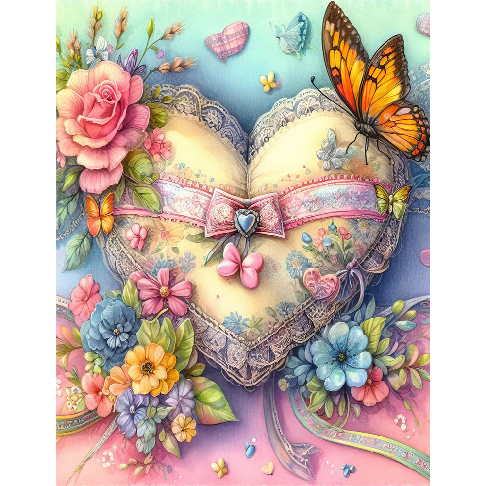 Diamond Painting - Full Round - love pansies (50*60CM)