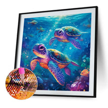 Load image into Gallery viewer, Diamond Painting - Full Square - sea turtle (40*40CM)

