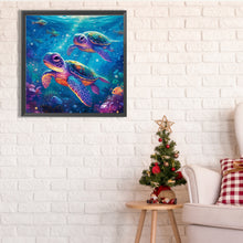 Load image into Gallery viewer, Diamond Painting - Full Square - sea turtle (40*40CM)
