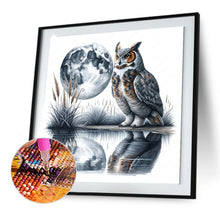 Load image into Gallery viewer, Diamond Painting - Full Round - owl (30*30CM)
