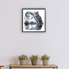 Load image into Gallery viewer, Diamond Painting - Full Round - owl (30*30CM)
