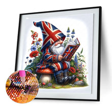 Load image into Gallery viewer, Diamond Painting - Full Round - garden gnome (30*30CM)
