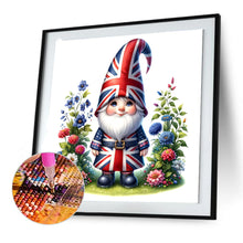 Load image into Gallery viewer, Diamond Painting - Full Round - garden gnome (30*30CM)
