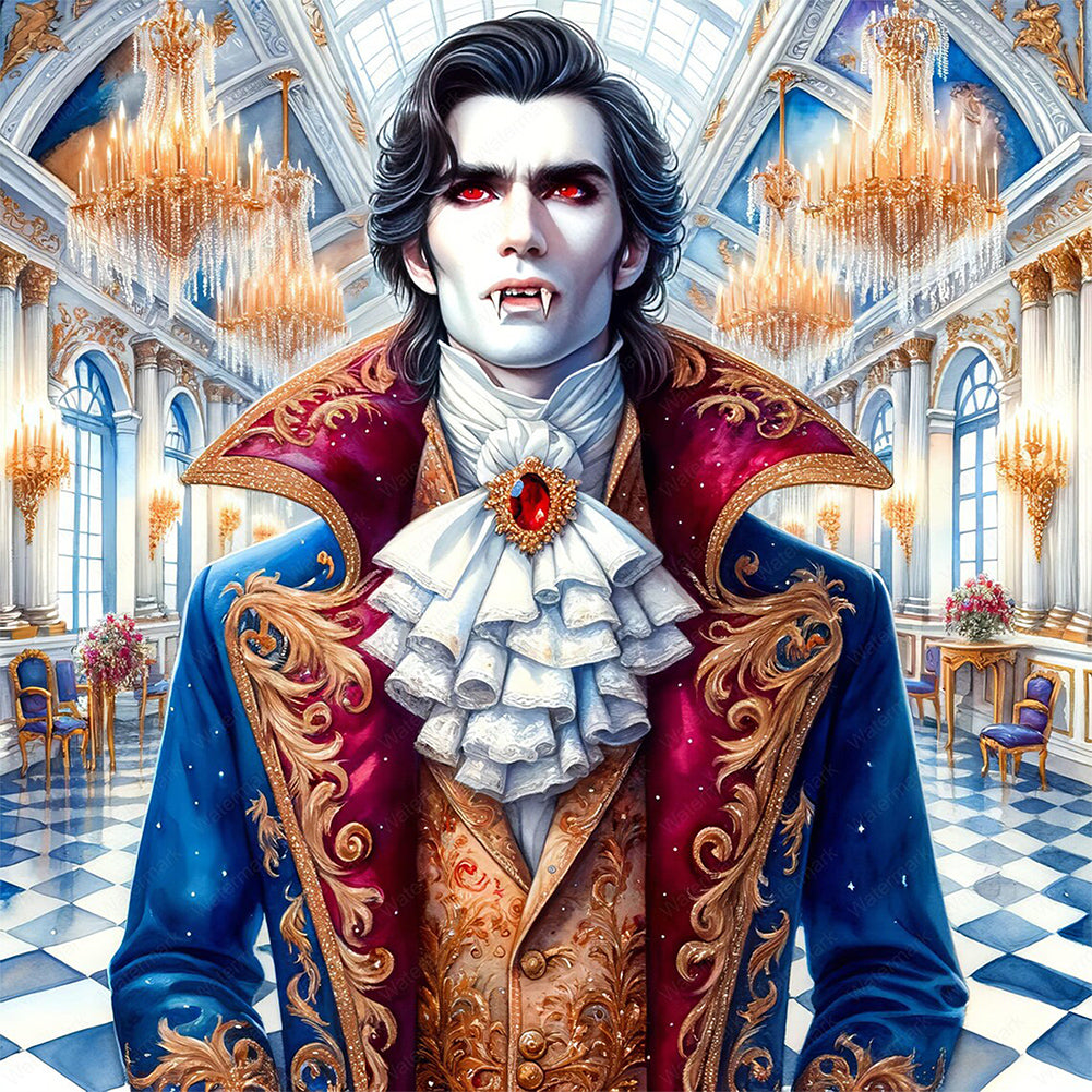 Diamond Painting - Full Round - vampire (40*40CM)
