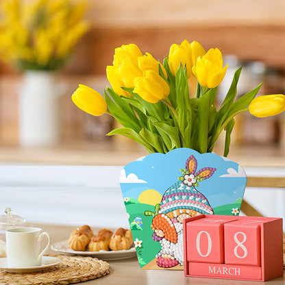 4 Pcs Diamond Painting Easter Boxes Butterfly Sticker for Kids Easter Containers