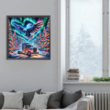Load image into Gallery viewer, Diamond Painting - Full Round - snow eagle (30*30CM)
