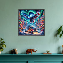 Load image into Gallery viewer, Diamond Painting - Full Round - snow eagle (30*30CM)
