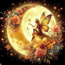 Load image into Gallery viewer, Diamond Painting - Full Round - angel girl (30*30CM)
