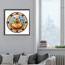 Load image into Gallery viewer, Diamond Painting - Full Round - capibala glass painting (30*30CM)
