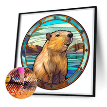 Load image into Gallery viewer, Diamond Painting - Full Round - capibala glass painting (30*30CM)
