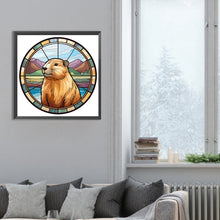Load image into Gallery viewer, Diamond Painting - Full Round - capibala glass painting (30*30CM)
