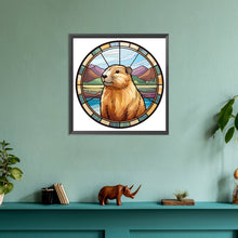 Load image into Gallery viewer, Diamond Painting - Full Round - capibala glass painting (30*30CM)
