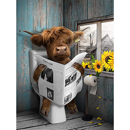 Diamond Painting - Full Round - consume cattle (30*40CM)