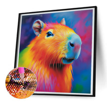 Load image into Gallery viewer, Diamond Painting - Full Round - Colorful capybara (30*30CM)
