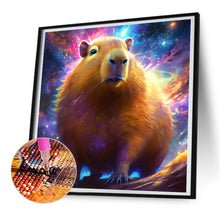 Load image into Gallery viewer, Diamond Painting - Full Round - Galaxy Capybara (30*30CM)
